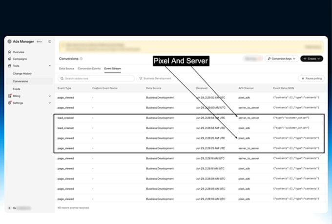 setup pixel and conversion tracking for chatgpt ads